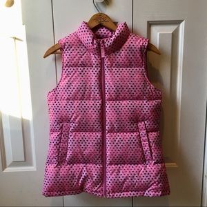 Lands End down vest